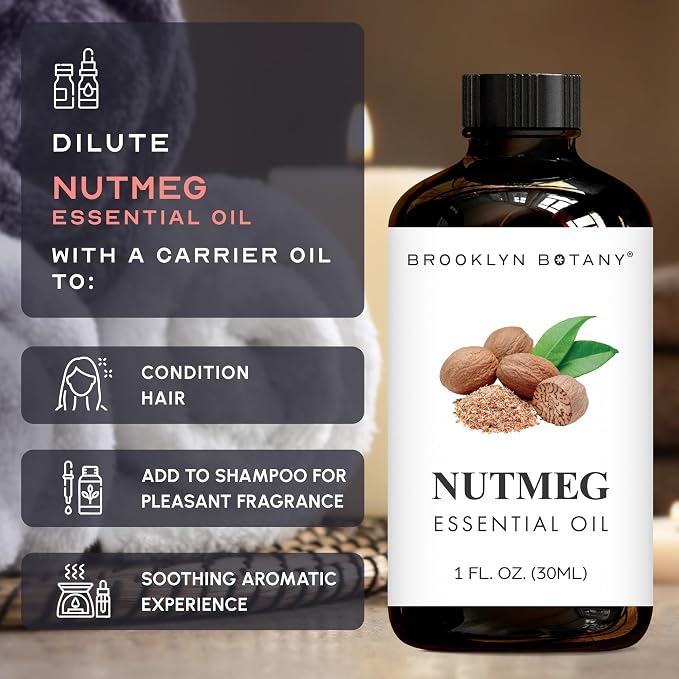 Brooklyn Botany Nutmeg Essential Oil - Image 6