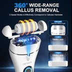9.0 Upgrade Electric Foot Callus Remover CMTQVFL -【Removes 99.99% of Calluses - Image 3