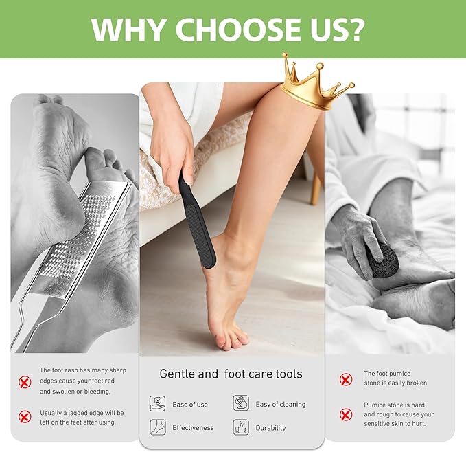 BALUCA Hard Skin Remover Nano Glass Foot File - Image 5