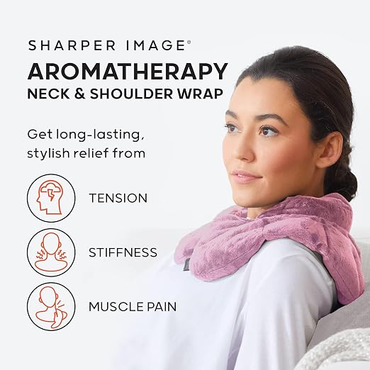 Sharper Image Heated Neck & Shoulder Wrap - Image 2