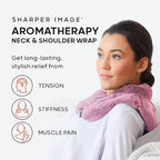 Sharper Image Heated Neck & Shoulder Wrap - Image 2