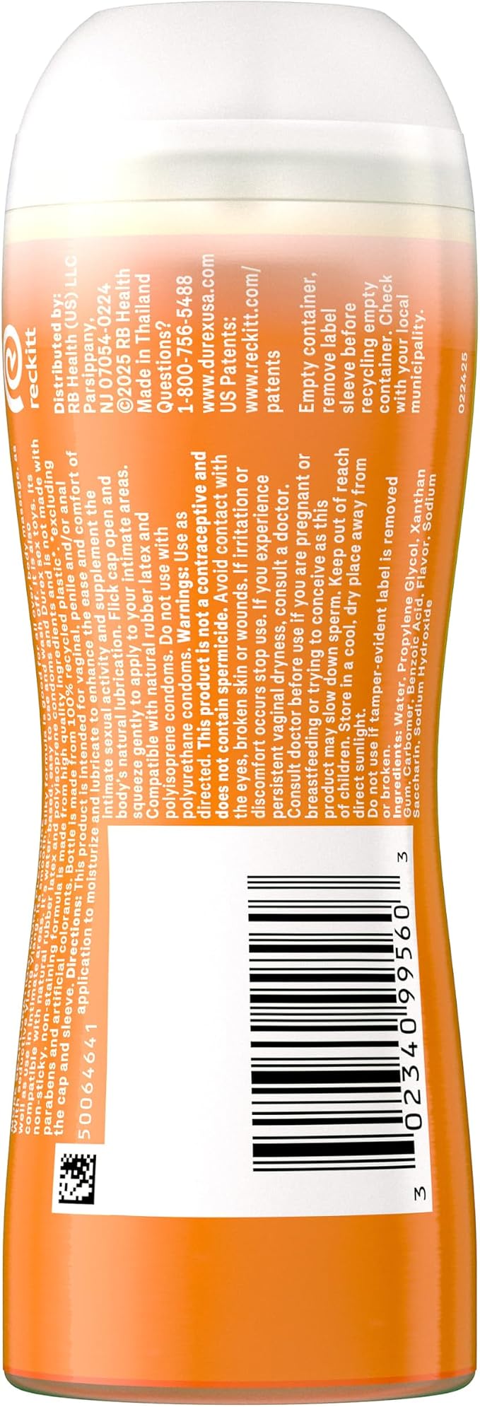 Durex Water Based Lube, Touch & Play Personal Lubricant - Image 9