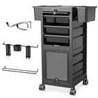 TASALON Professional Rolling Salon Cart, 6-Drawer Storage Trolley by TASALON