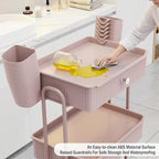 3 Tier Drawer Shelf Beauty Cart - Image 8