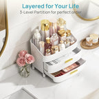 Vtopmart 3-Tier Skincare Makeup Organizer - Image 4