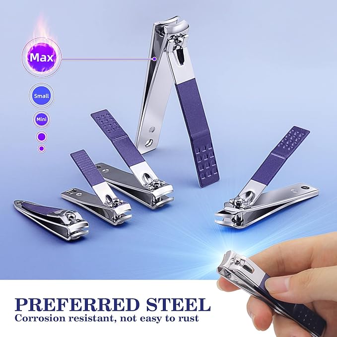 Manicure Set 30-Piece WOAMA Nail Clippers Pedicure Kit Manicure Kit - Image 2