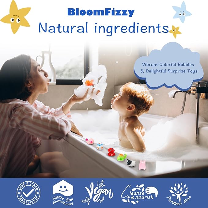 Jungle Adventure Bath Bombs for Kids – 15 Scented Fizzy Bath Bombs - Image 6