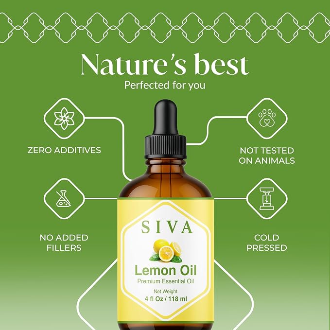 Siva Lemon Essential Oil - Image 2