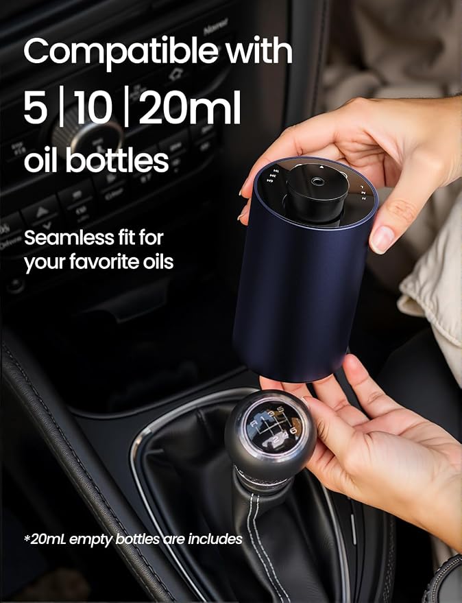 Waterless Essential Oil Diffuser, Rechargeable Scent Diffusers - Image 6