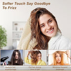 Soft Microfiber Hair Drying Towel Wrap, 5 Pack Elastic Hair Turbans - Image 5