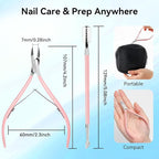 Makartt Cuticle Trimmer with Cuticle Pusher - Image 7