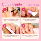 Ceramic Pusher Files for Nails, Manicure Fingernail Files - Image 5