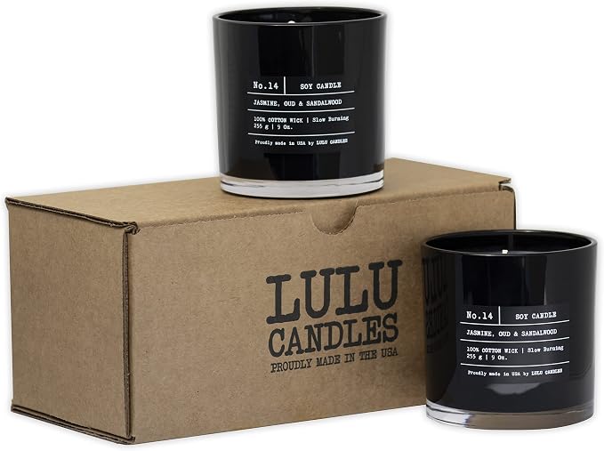 Lulu Candles | Espresso Bean | Luxury Scented Soy Jar Candle | Hand Poured in - Image 5