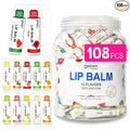DMSKY Lip Balm Bulk 108 Pack, Lip Balm Hydrating by DMSKY