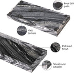 Marble Bathroom Vanity Tray, Natural Luxury Vanity Home Kitchen Bathroom Table - Image 4