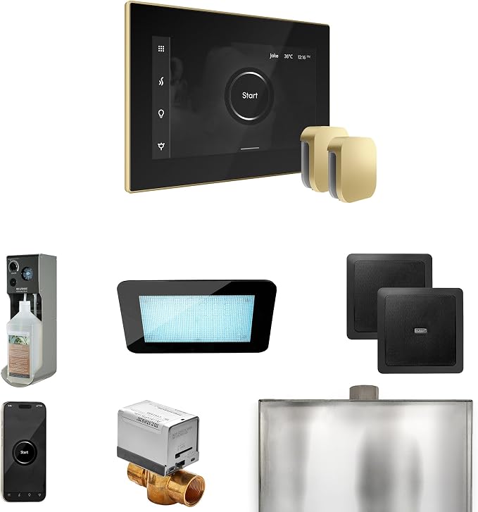 Mr Steam XDream Max Steam Shower Ctrl Pkg w/iSteamX Control and Steamhead in by MrSteam