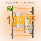 Heated Towel Racks for Bathroom, Wall Mounted Electric Towel Warmer Racks - Image 3