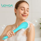 VOYOR Electric Body Brush Back Scrubber Silicone Body Scrubber Two-Way Rotating - Image 7