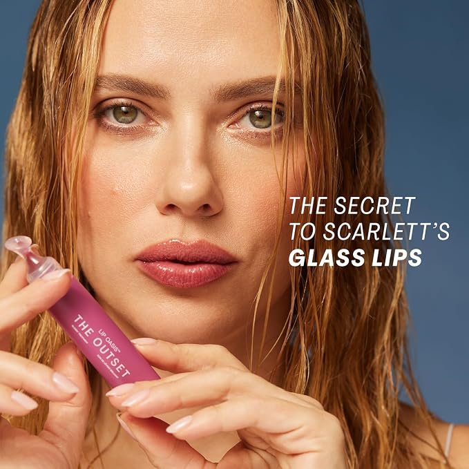 The Outset Lip Oasis Hydrating Lip Balm, Glossy Moisturizing Lip Treatment - Image 2