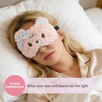 PERFECTSIGHT Sleep Eye Masks, Cute Sleep Eye Cover Lightweight Adjustable - Image 3