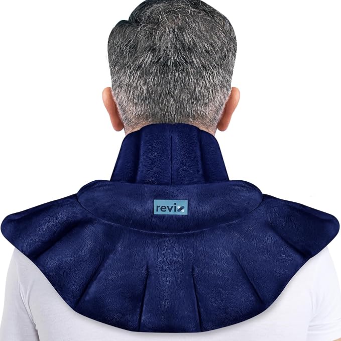 REVIX Neck Warmer Microwavable Heating Pad by Feelbetterlivebetter
