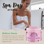 Blueberry Body Scrub, Pure Organic Face Exfoliant - Image 8
