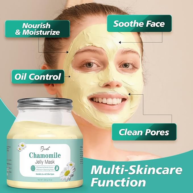 Pjordo Powder Jelly Mask for Facials Professional, Peel Off Facial Mask for - Image 3