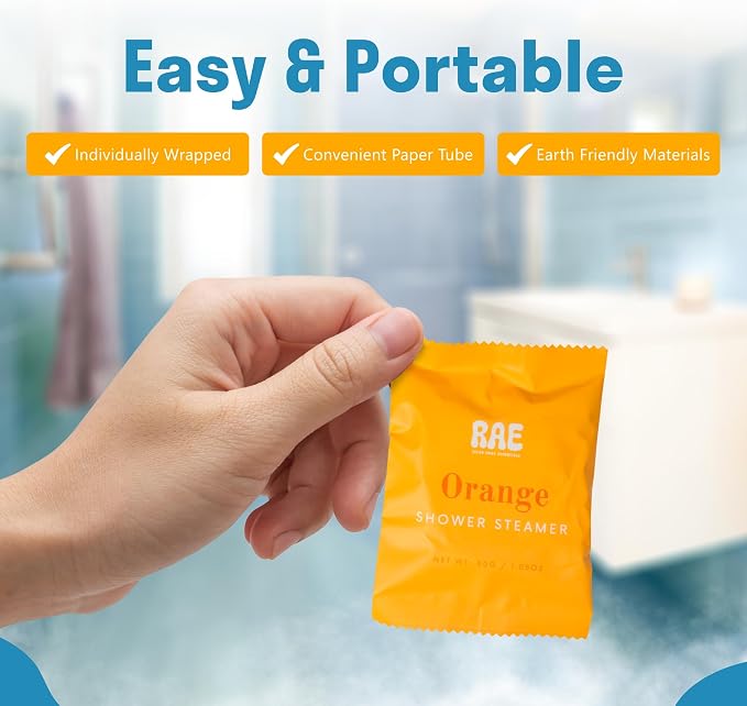 Relax Away Balance Shower Steamers 6 Pack - Image 4