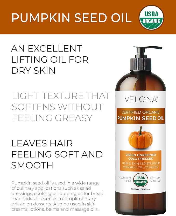velona Pumpkin Seed Oil USDA Certified Organic - Image 2