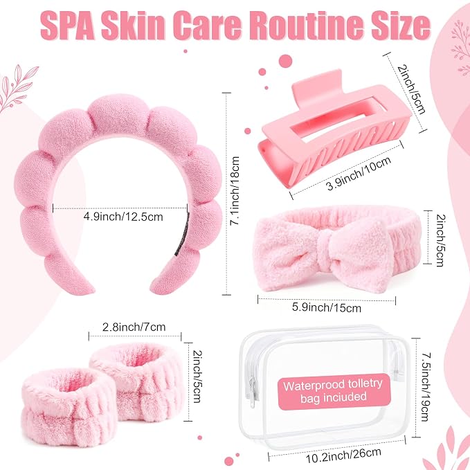 SPA Headbands and Wristband Set - Image 2