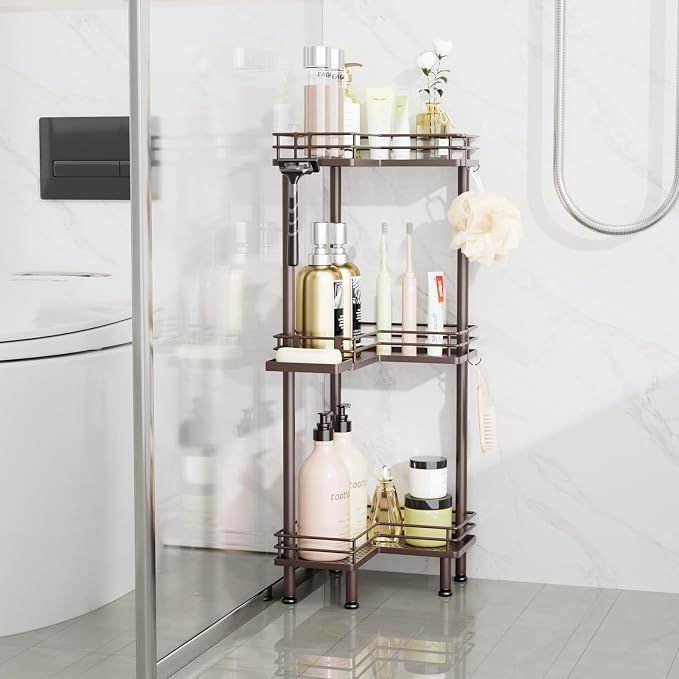 Consumest Corner Shower Caddy Standing - Image 6