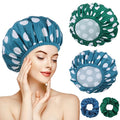WSICSE 2 Packs Large Shower Caps by WSICSE