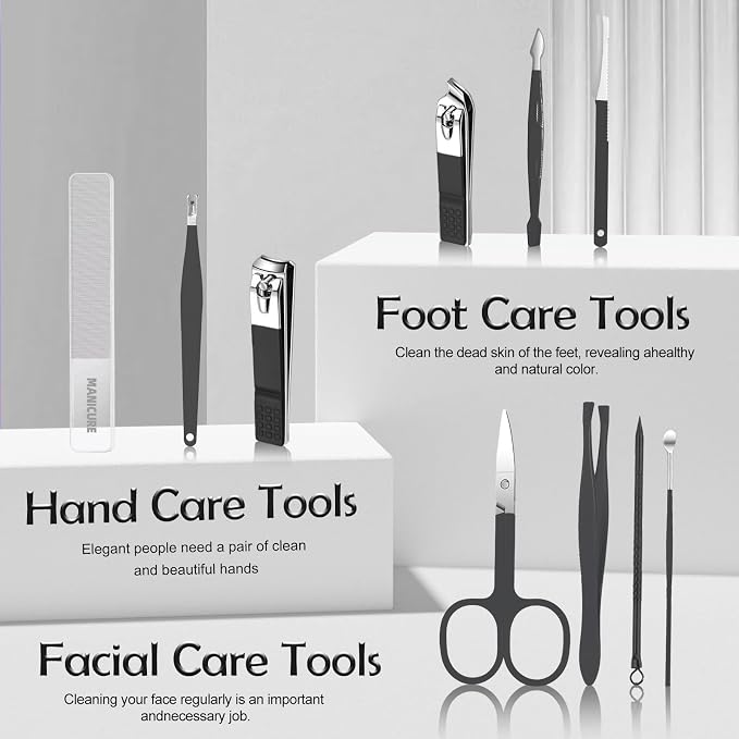 10Pcs Manicure Pedicure Kit Professional Manicure kit - Image 3
