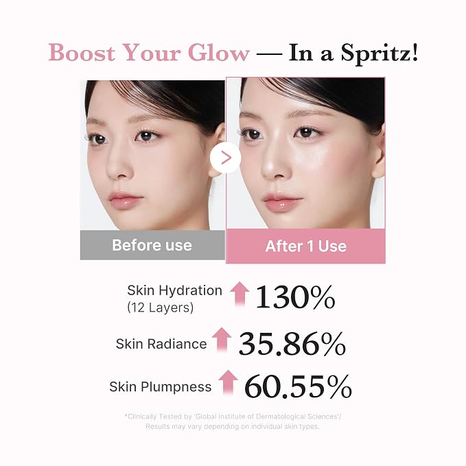 medicube Jelly Mist Serum with Pink PDRN Collagen | Dual-Texture Glow Spray - Image 4