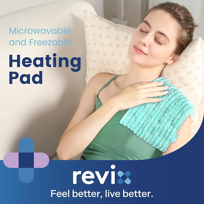 REVIX Microwavable Heating Pads, Moist Heat Pad Microwavable - Image 2
