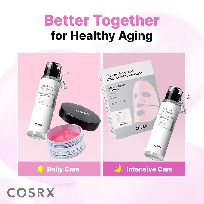 COSRX Pink Peptides Collagen Hydrogel Eye Patch - Image 6