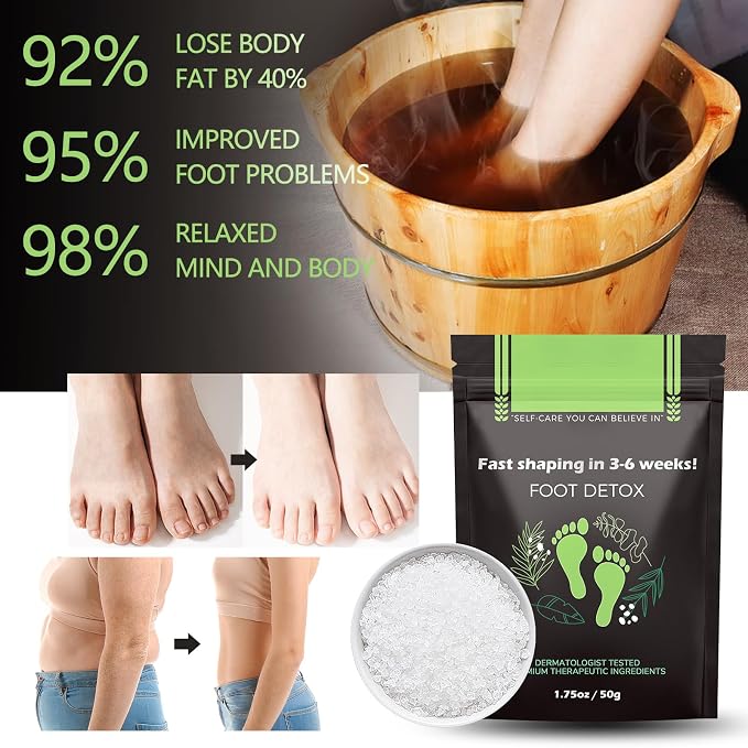 2Pack Herbal Body Detox Foot Soak Salt, Detox & Shaping Cleansing - Image 6
