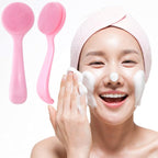HINZIC 2 Pack Silicone Manual Facial Cleansing Brush, Skin Friendly Waterproof - Image 6