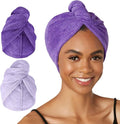Turbie Twist 2-Pack Microfiber Hair Towel by TurbieTwist