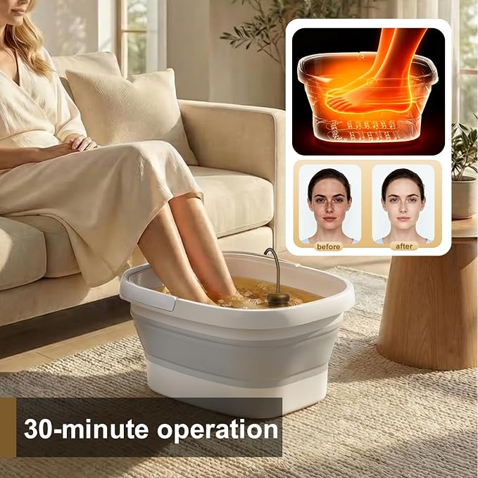 Ionic Foot Bath Detox Machine, Foot Detox Foot Bath Soak Tub - Image 8