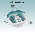HoMedics Bubble Spa Elite Footbath, 2-in-1 Removable Pedicure Center, Toe-Touch - Image 7