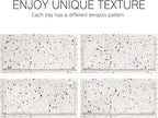 Luxspire Bathroom Vanity Tray, 8 x 4 inch Resin Kitchen Sink Tray - Image 5