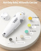 Lictin Baby Healthcare and Grooming Kit, 26 in 1 Rechargeable Nail Trimmer - Image 4