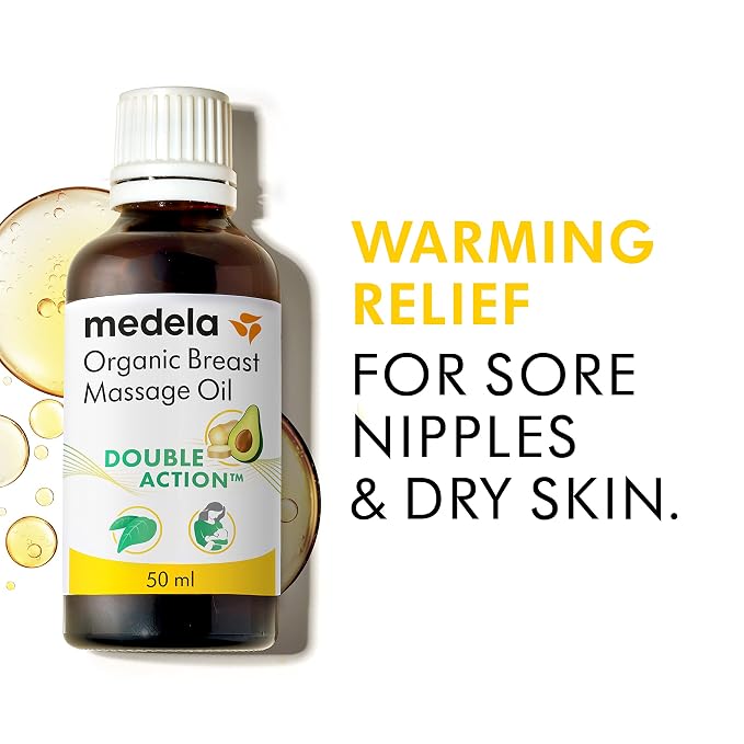 Medela Organic Breast Massage Oil - Image 2