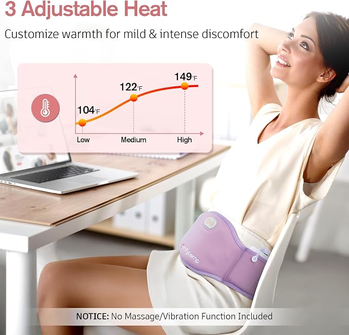 Comfytemp Portable Belly and Back Heating Pad - Image 5