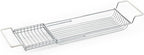 Home Intuition Stainless Steel Expandable Shower Bathtub Tray Over The Clawfoot - Image 5