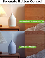 InnoGear Oil Diffuser, 150ML Ceramic Diffuser - Image 4