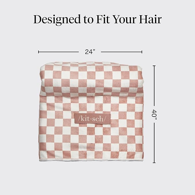 Kitsch Plush Microfiber Hair Towel Wrap - Image 4