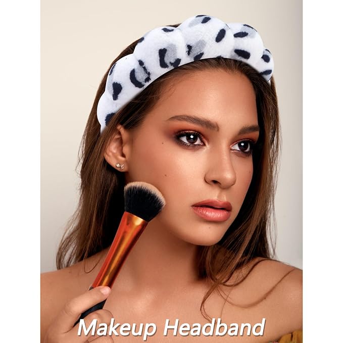 6 Pcs Elastic Microfiber Spa Headband Set - Image 5