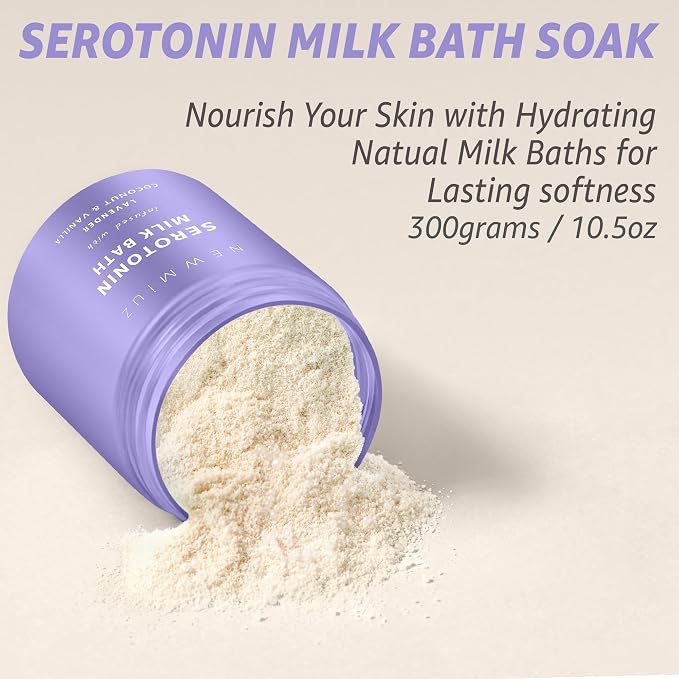 Creamy Coconut Lavender Milk Bath Soak Powder Moisturize Skin Calm Vanilla - Image 4